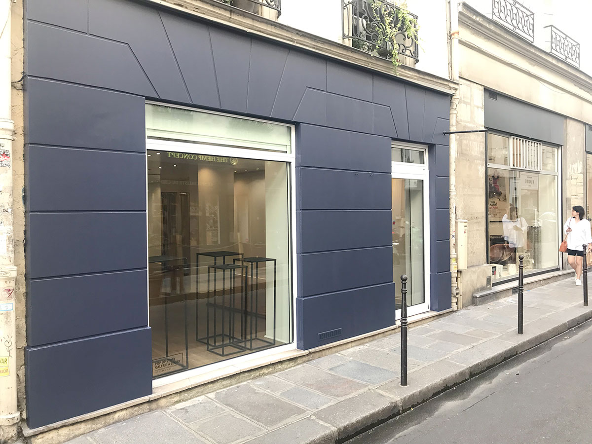 pop up shop rental in paris France