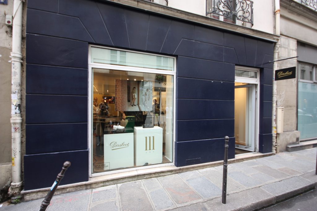 Location pop up store rue charlot marais