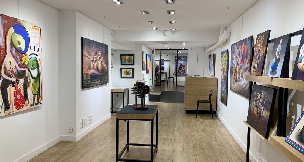 Location galerie exposition art paris marais