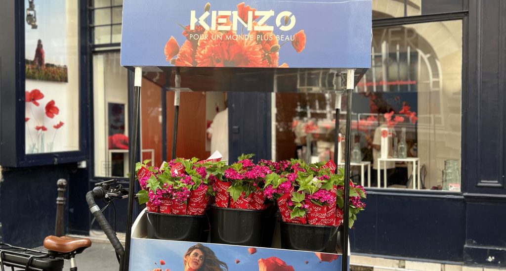 location pop up store marais kenzo parfums