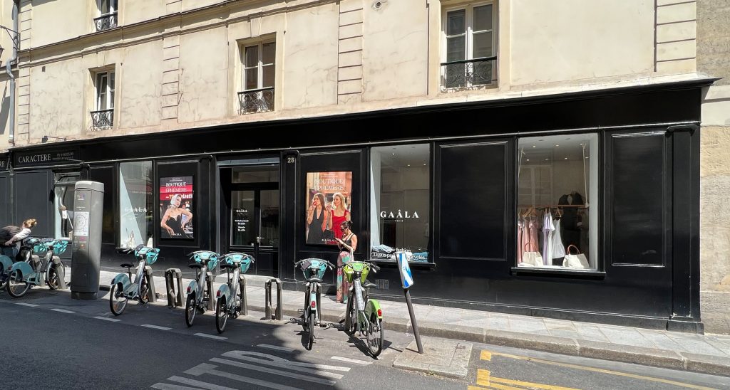 Location boutique marais paris pop up store