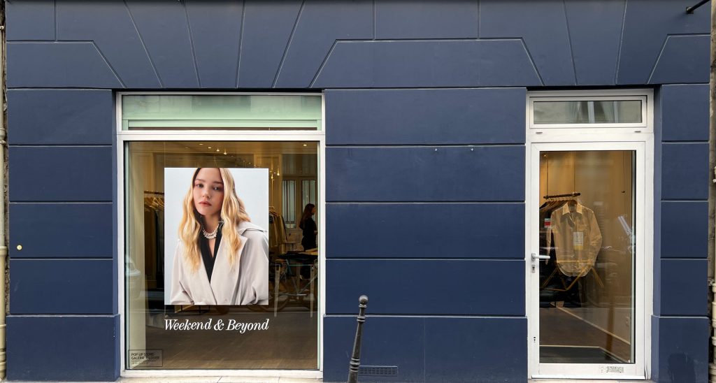 Pop up store rental in Paris France