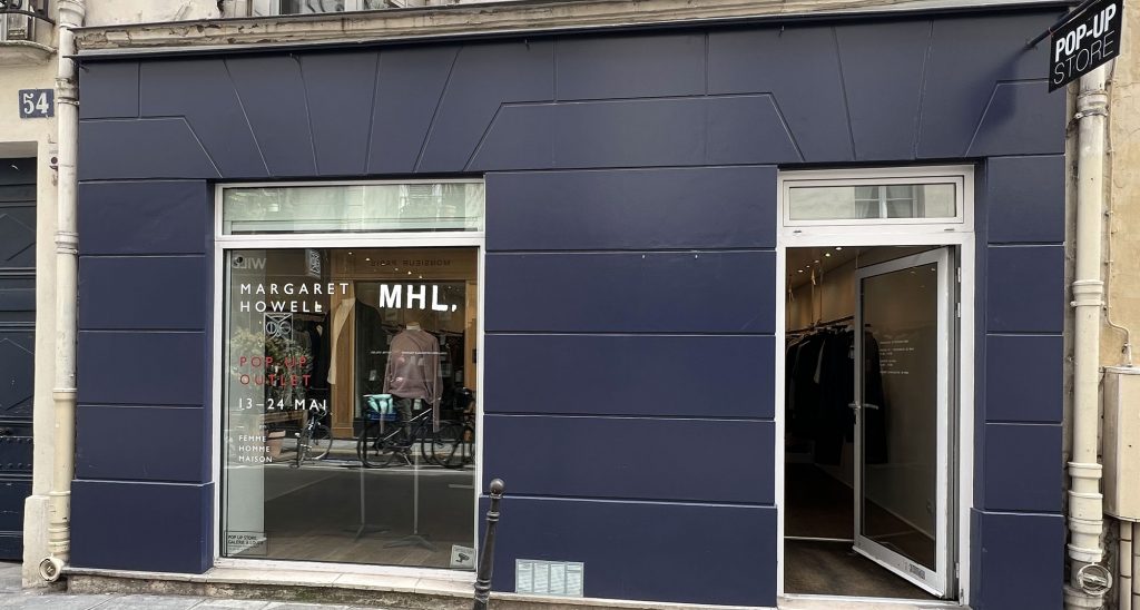 Location pop up store vide dressing paris